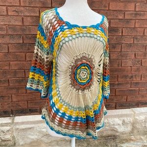 Crochet Knit Top Roz & Ali